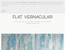 Tablet Screenshot of flatvernacular.com